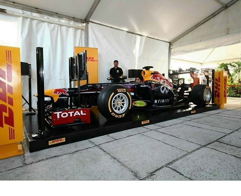 RB9 F1 Professional Racing Simulator Made For Red Bull Racing Formula One Team 